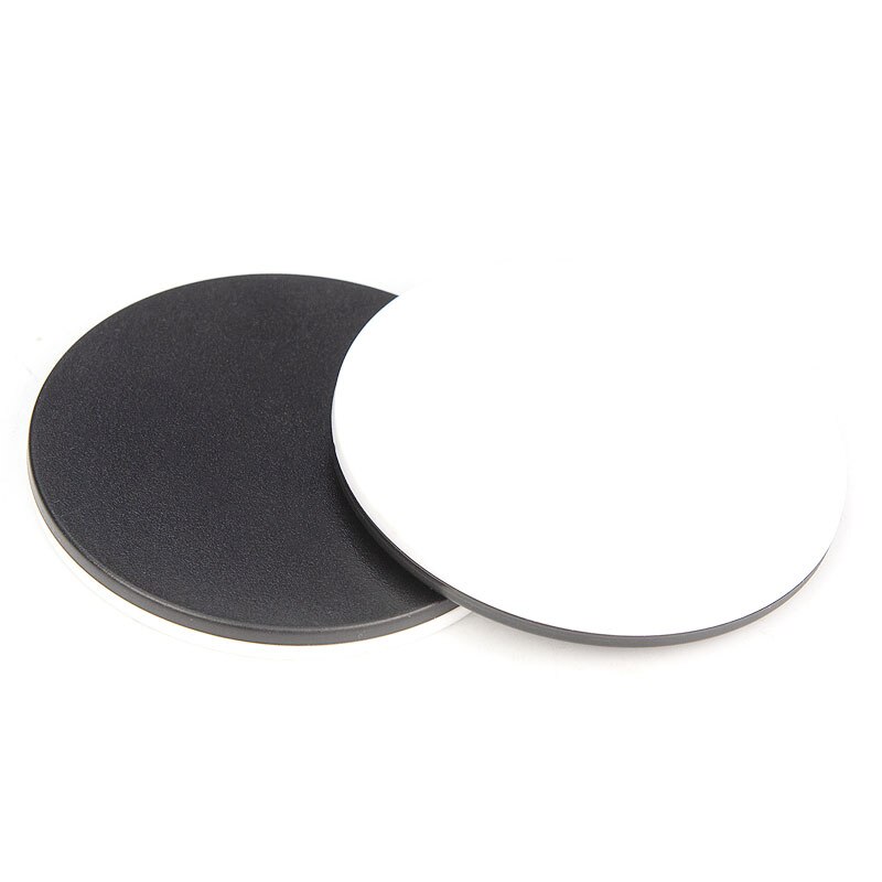 Stereo Microscoop Bodem Plastic Ronde Podium Plaat Zwart Wit Werken Board Diameter 60Mm 75Mm 95Mm 100Mm optionele