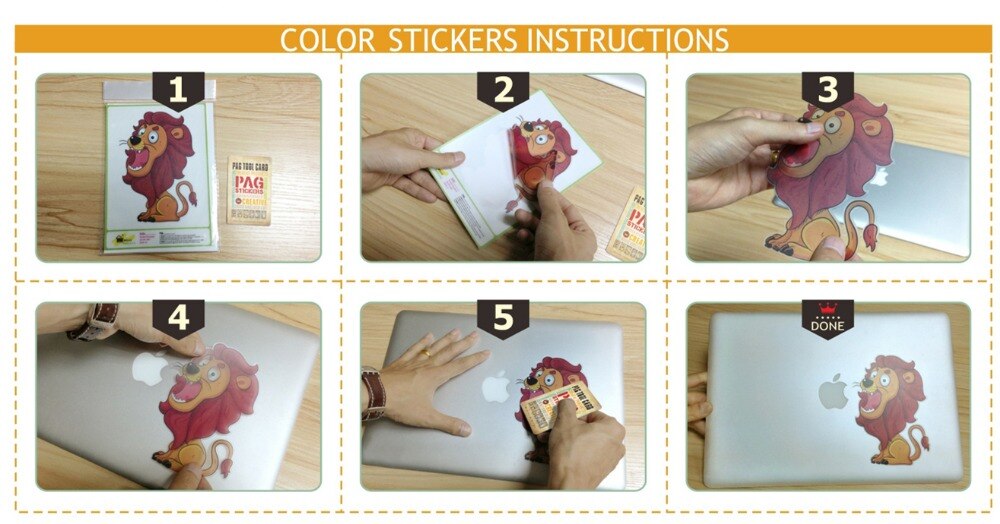 Dancing skeleton Laptop Sticker for MacBook Decal Air/Pro/Retina 11" 13" 15" Computer Mac Cool skin Pegatina para notebook