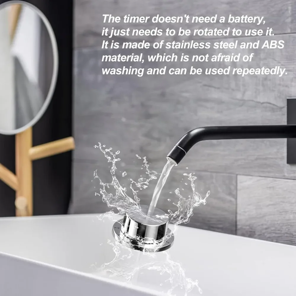 Mechanical Kitchen Timer Adsorbable Magnetic Waterproof Stainless Steel Timer for Baking cake Boiled Egg Kitchen essential Timer