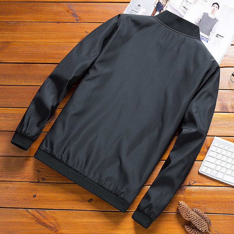 Dimusi bomberjakker til mænd til #39 overtøj slim fit tynde frakker mænd streetwear baseballjakker chaqueta mærke tøj 8xl