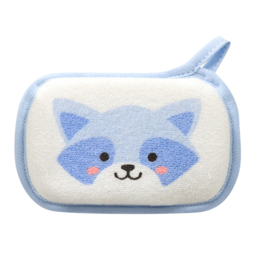Newborn Baby Kids Shower Bath Sponge Cartoon Body Wash Towel Accessories Baby Supplies: D