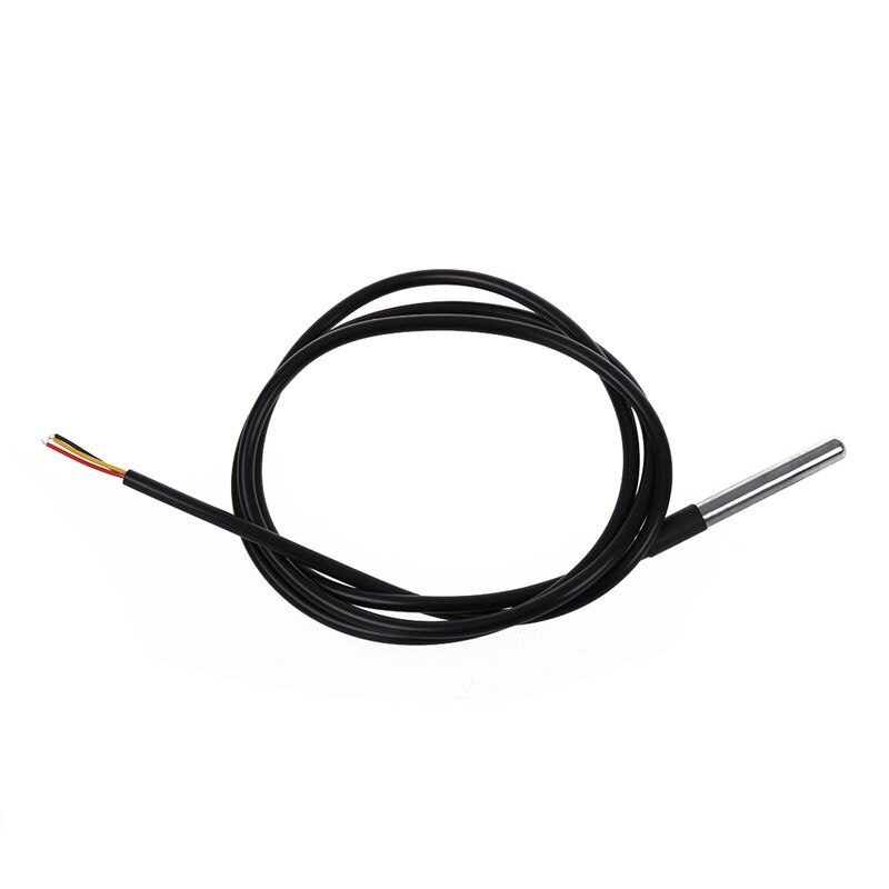 DS18B20 Cable Probe Digital Thermometer sample Sensor Waterproof