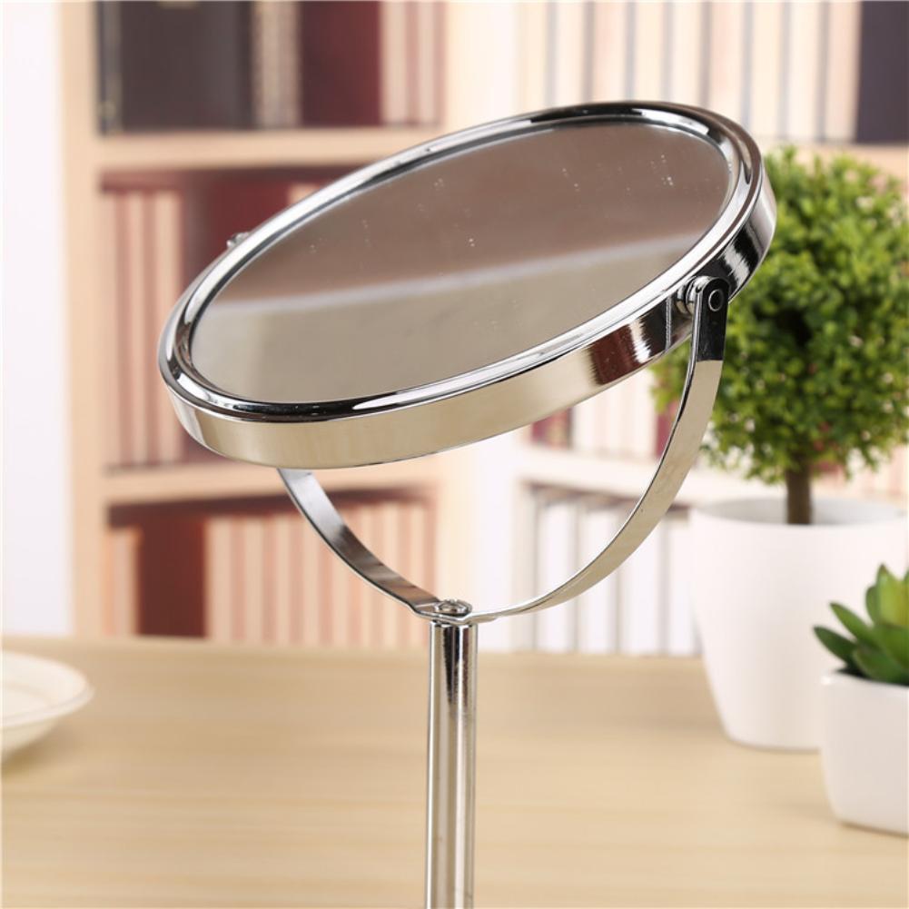 Espejo cosmético de doble cara para mujer, accesorio de , con soporte de aumento, ideal para , 1 unidad