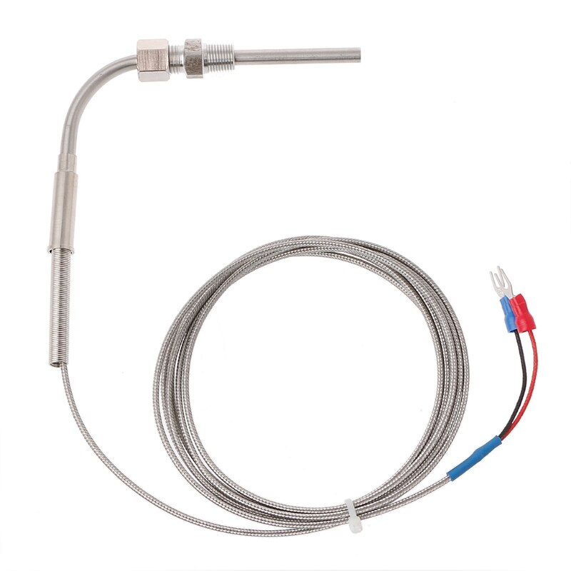 -100~1250°C Stainless Steel EGT Temperature Sensors Thermocouple K Type For Motor Exhaust Gas Temp Probe 1m/2m/3m/4m/5m: 2M