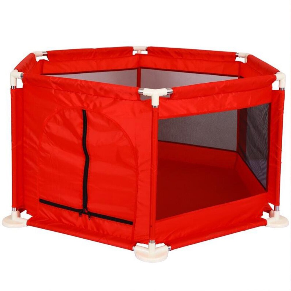 Draagbare babybadje kinderbox opvouwbare babyomheining kinderbox kinderveiligheidsbarrière plastic ballenbak babybedomheining: Wj3559d