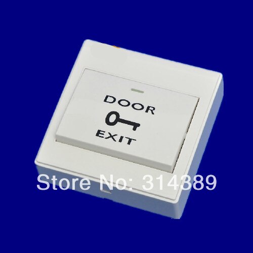Plastic Switch,Exit Button,Access control switchPUSH Button.86MM electric box cassette.B03