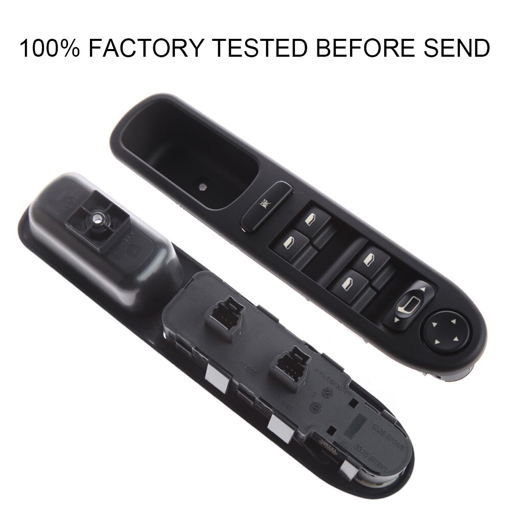 Driver Side Car Window Switch Button Electric Control For Peugeot 307 Brake SW CC 2000 Glass Frame Riser 6554.KT 6554KT