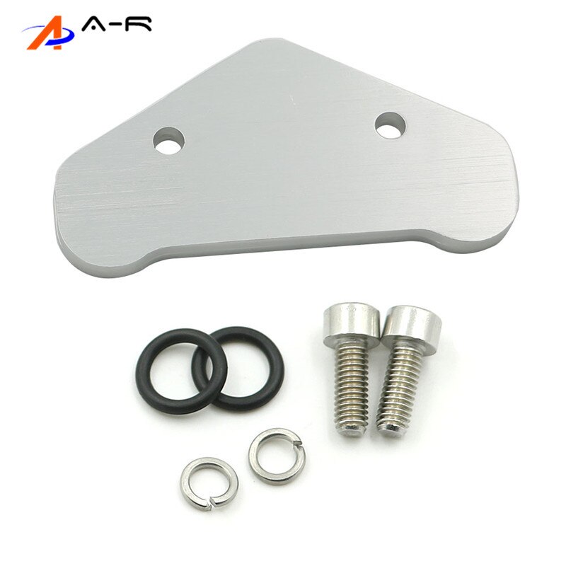 Voorraad Voor Kawasaki Jetski 650 750 standups en sitdown SXi STS ZXi SS SX ST TS X-2 Olie Injectie & carter Blok Off Plaat: As picture 1