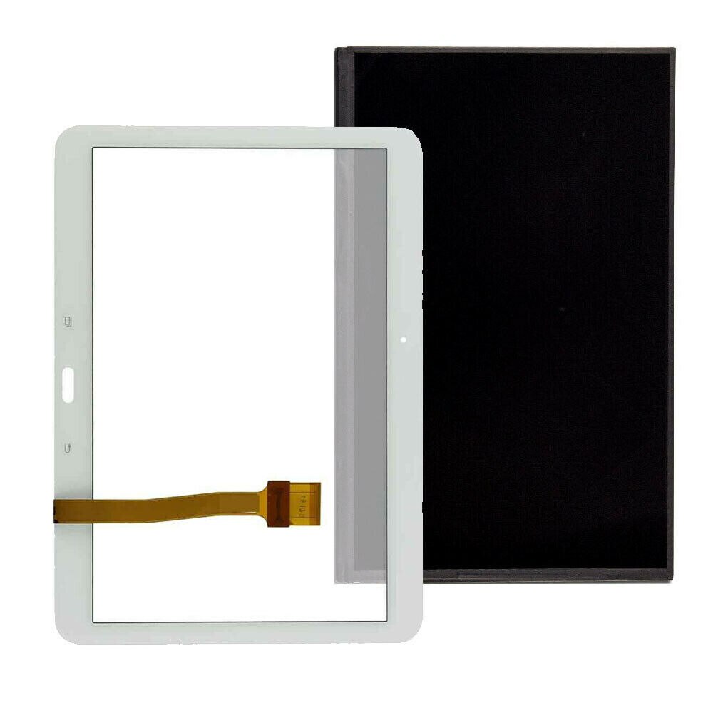 10.1 screen For Samsung Galaxy Tab 3 GT-P5200 P5210 P5200 Touch Screen + LCD Display Panel Monitor Module: lcd and touch white