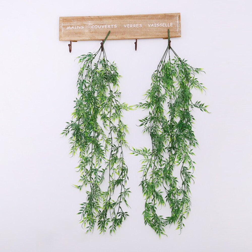 Artificial Hanging Plants 1pcs/Pastoral Simulation Wall Hanging Rattan Wall Hanging Plastic Rattan Plant Fall Wedding Decoration