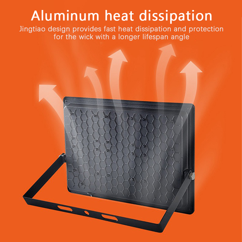 Reflector LED 50W 100W 200W 300W 400W 500W 220V foco IP65 lámpara impermeable Led luz de inundación al aire libre lámpara de calle de jardín