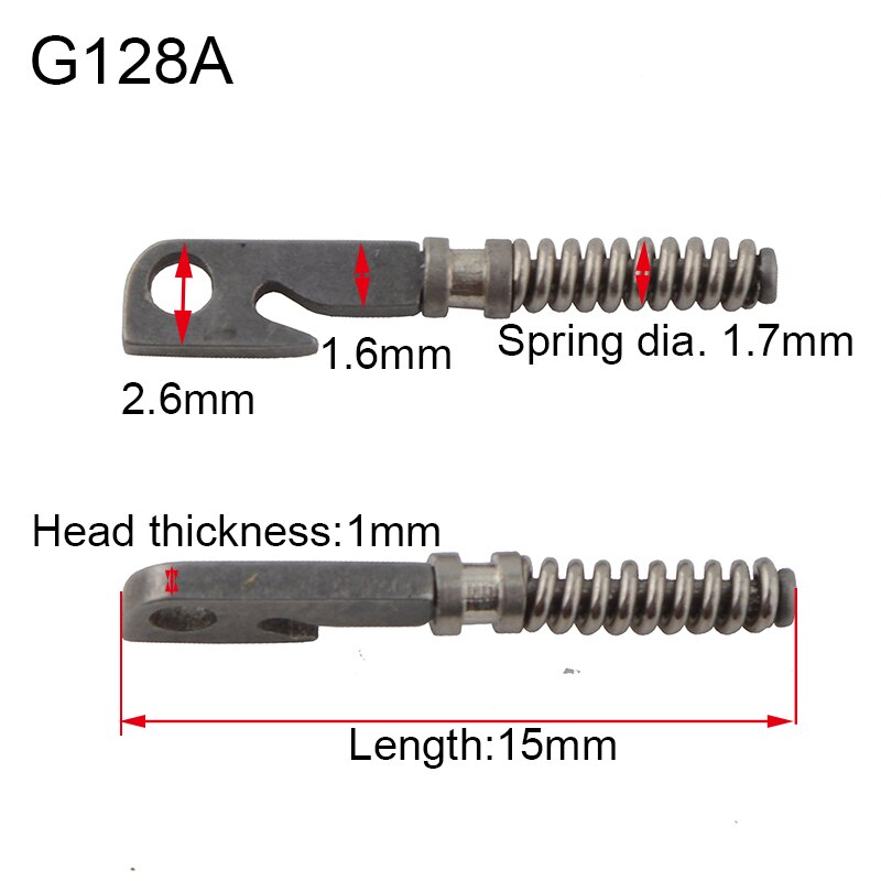 50PCS spring inserts for repairing broken eyeglass flex temples broken spring replacement part G128 G128A: G128A
