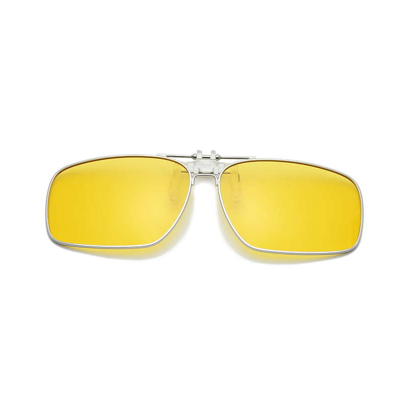 Men Polarized Clip On Sunglasses Photochromic Designers Glasses Anti Glare Sports Clip On Sunglasses For Myopia UV400 Eyeglasses: GRAY