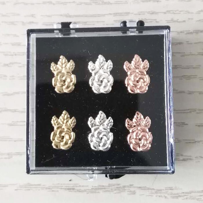 17 Styles Hypoallergenic Earring Lifter Fits All Earlobe Stud Back Nut Lift Support Post Earrings For Women: 15