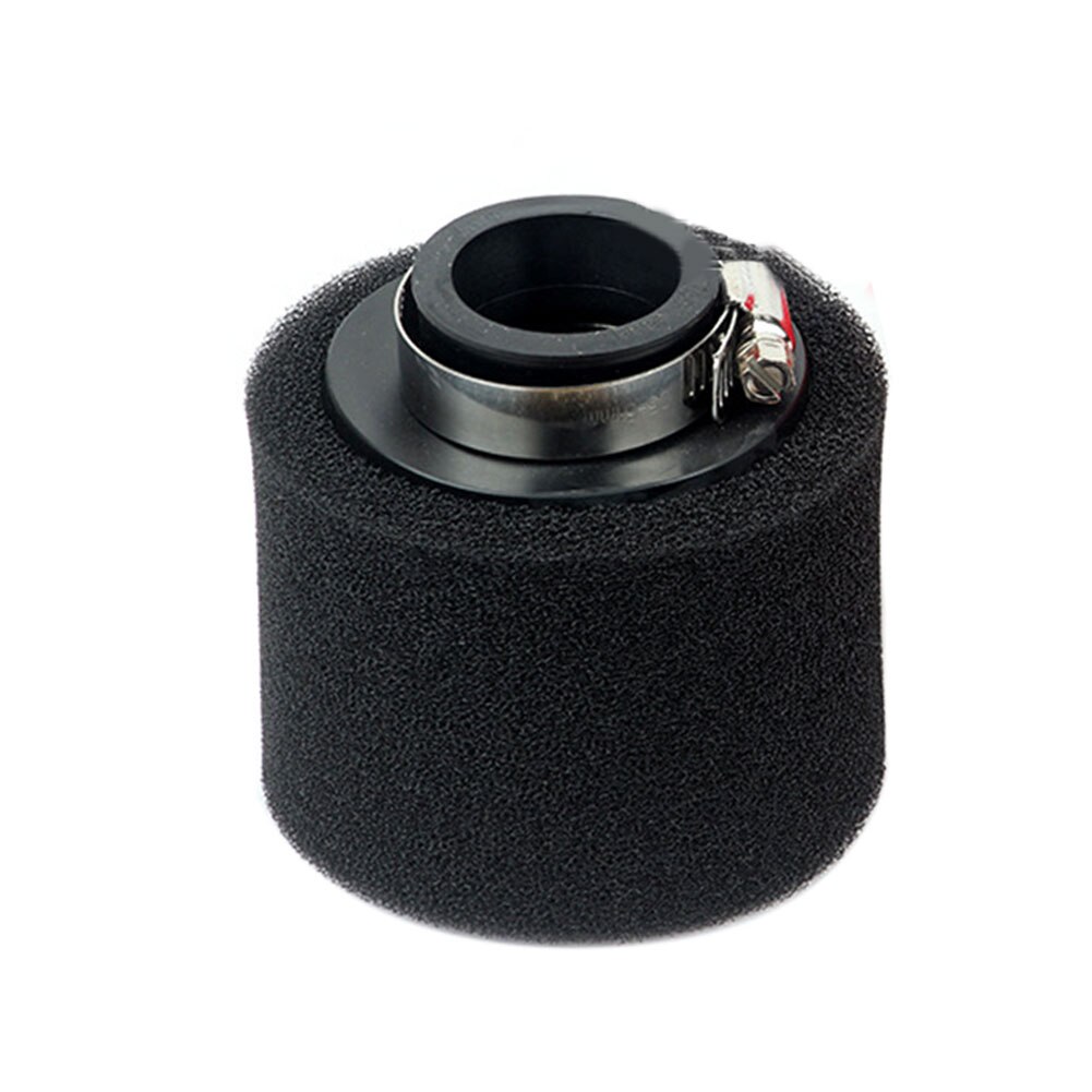dauerhaft wiederverwendbar Ersatz Reiniger aus Straße Motorrad Runde Gewinde Luftfilter Universal- Rolle Mini Strand Fahrzeuge Schwamm: Schwarz 42mm