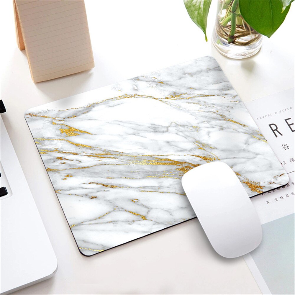 Marmer Parttern Mousepad Laptop Computer Bureau Mat Muismat Polssteunen Tafel Mat Bureau Set Accessoires Bureau Decoratie: C