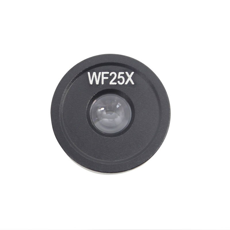 Biological Microscope Eyepiece WF25X 12mm Wide Field of View For 23.2mm Mount Port Biological Microscope