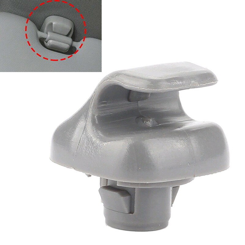 1X Gray Sun Visor Clip Holder For CR-V/Civic/Accord/Odyssey 88217-S04-003ZA