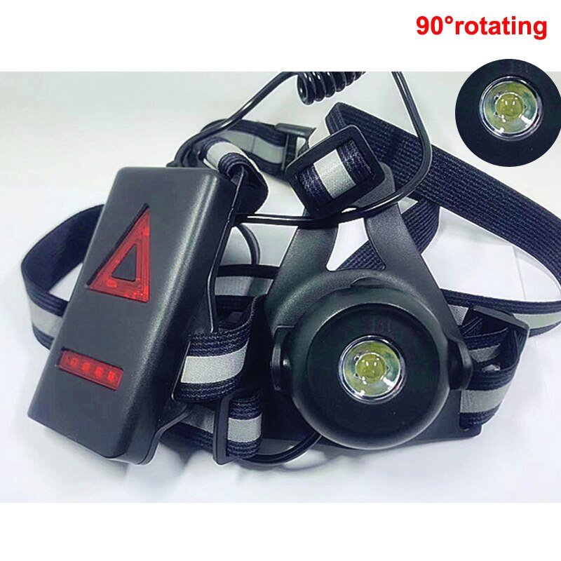 LED Night Running Light Coupon Adult Outdoor Sport USB Rechargeable Chest Lamp Safety Jogging Warning Light Cycling Torch: 3rd generation 
