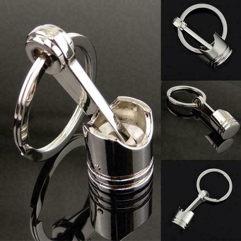 Porte-clés de Style Piston de moteur de voiture, modèle de Piston en métal , pendentif, accessoires de décoration de voiture