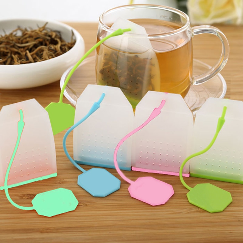 Lege Theezakje Bulk Thee String Healing Verzegelde Filter Bag Herbruikbare Met String Filter Theezakje Keuken Accessoires Benodigdheden