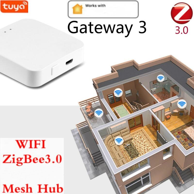 Passerelle Multimode ZigBee pour maison connectée, WIFI, Bluetooth, Mesh Hub, fonctionne avec l'application Mijia, Apple Homekit, maison intelligente,
