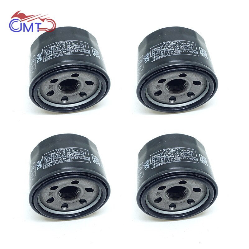 per Yamaha scooter XP500 2001-2011 XP530 2012-2016 TMAX bianco nero ferro Max XP 500 530 t-max filtro olio parti del motore: 4 pezzi