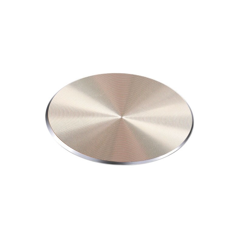 Magnetische Houder Voor Auto Metalen Plaat Magnetische Auto Mount Telefoon Houder Magnetische Houder Auto Telefoon Houder Patch Sticker Ultra-dunne: Gold