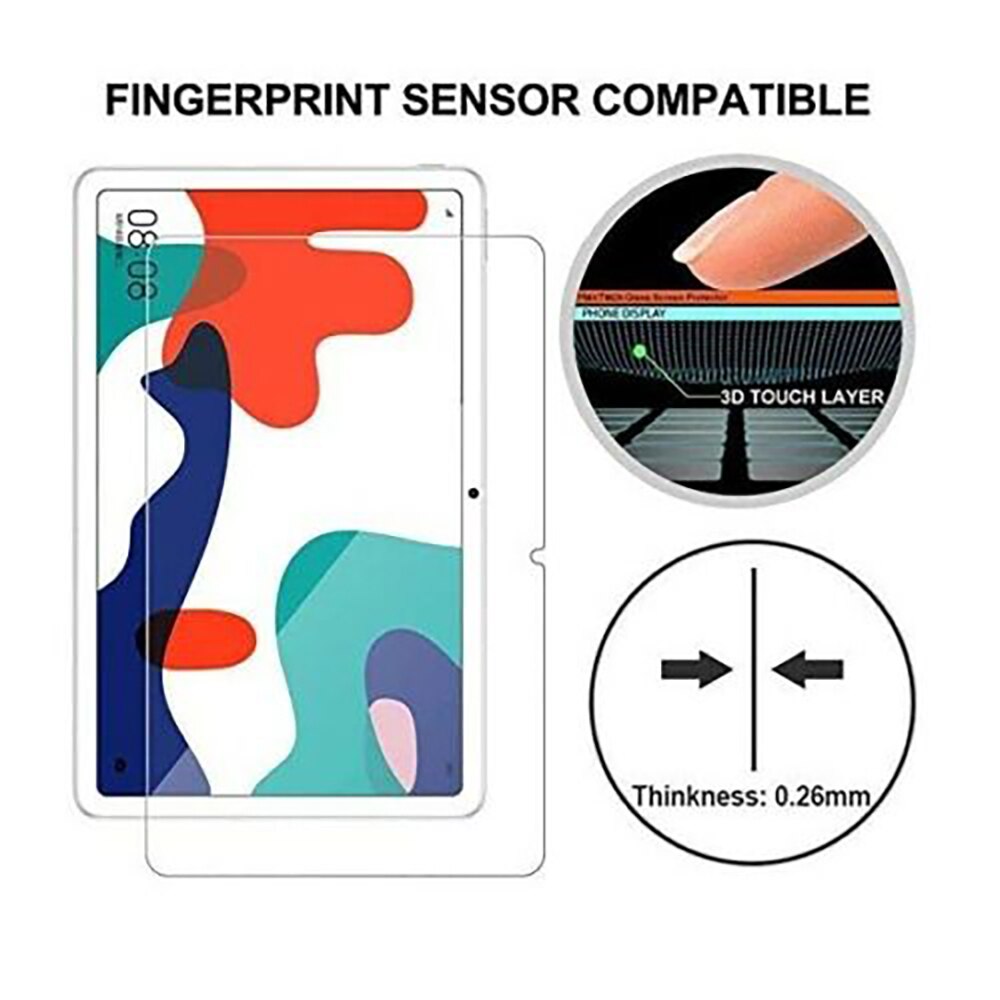 9H HD szkło hartowane dla Huawei Matepad 10.4 cala BAH3-W09 AL00 Tablet Screen Protector Ultra przezroczysta folia ochronna