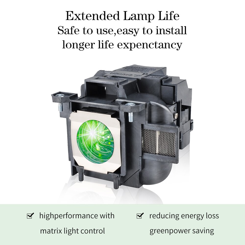 Projecteur de , pour EPSON EX3220 EH-TW570 EH-TW5200 EH-TW490 TW410 EB-X25 X24 X200, lampe ELPLP78