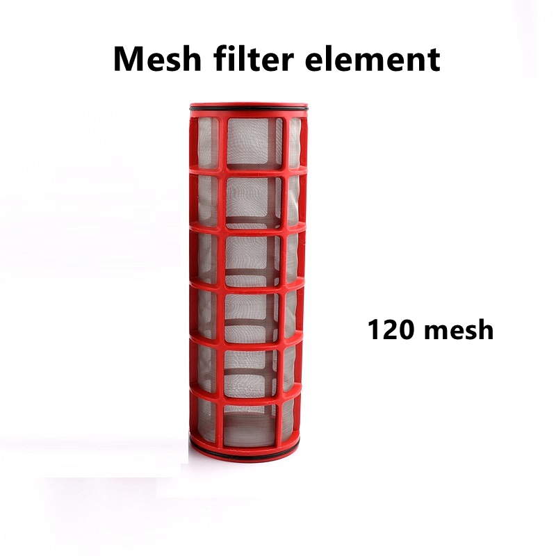 3/4'' 1'' 1.2'' 1.5'' 2'' 2.5'' Y-Type Filter PE/PVC Joints Agricultural Irrigation Water Filtration 120 Mesh Filter Element: Silver / 1''