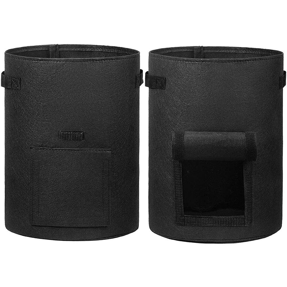 5 7 10 Gallon Potato Planting Bag Pot Planter Growing Garden Vegetable Container Potato Pot Greenhouse Vegetable Garden Bag tool
