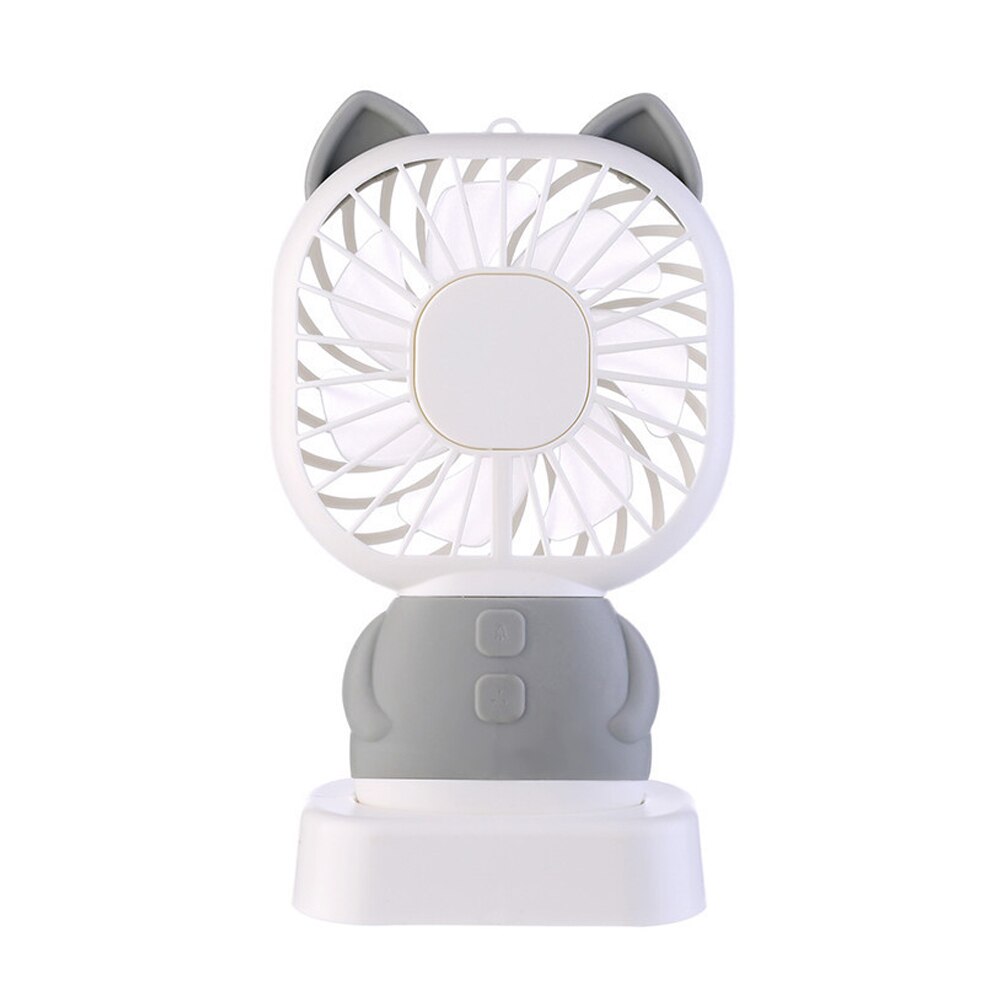 Handheld Mini Fan USB Foldable Handheld Desk Fan Portable Fan Aromatherapy Fans With LED Night Lamp Outdoor Travel Air Cooler