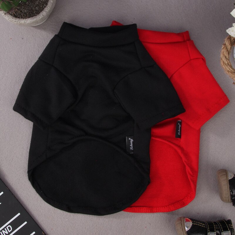 Thin fabric clothing for dogs cats teddy dog t-shirts soft for the summer Two-legged clothing for dog outside pet supplies