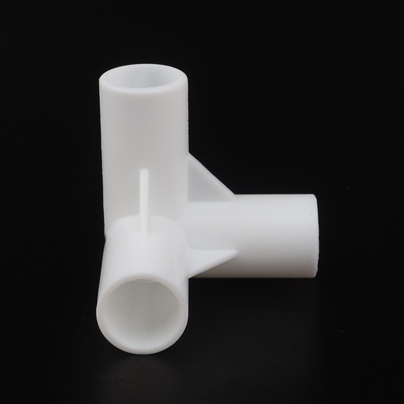 3pcs 16mm PVC Straight Elbow Tee Connector Four Way Joint 90 120 degree PVC Pipe Adapter DIY Wardrobe Tent Shoe Rack Fittings