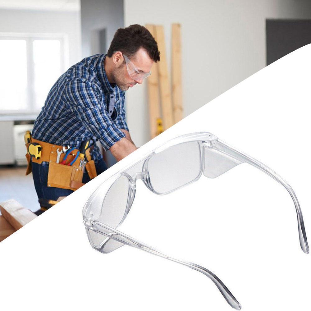 Clear Vented Veiligheidsbril Eye Beschermende Stofdicht Bril Anti Fog Bril Transparante Lab Q5S8