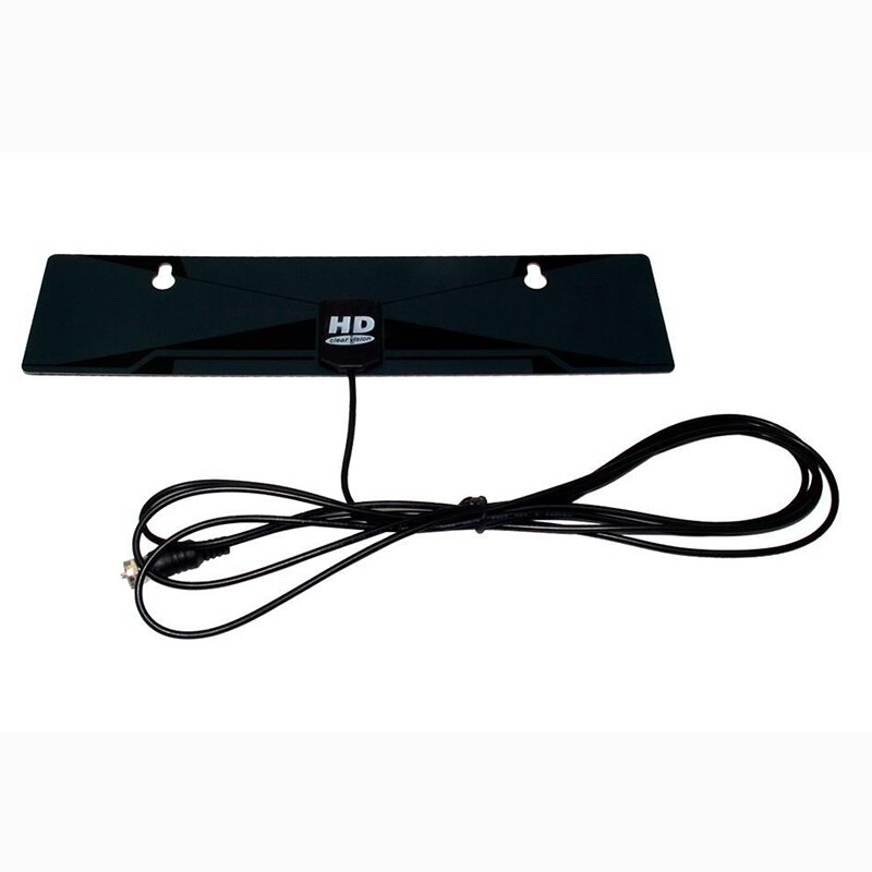 Digitaalinen sisä-tv antenni 1080p hdtv hd vhf uhf fm flat box valmis korkea vahvistus