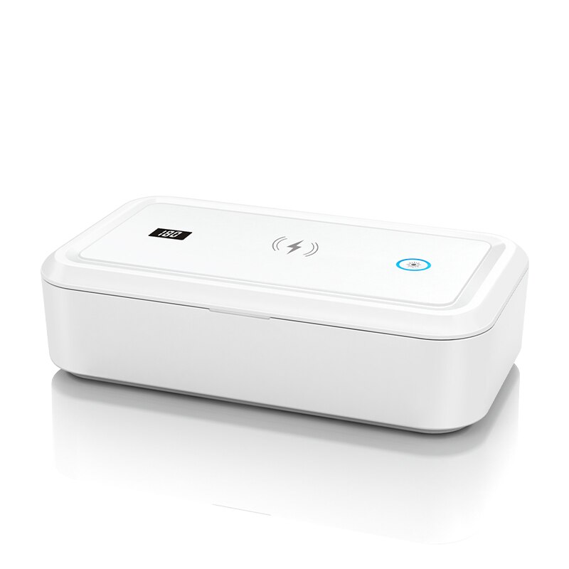 UVC Light Sterilizer Box With Wireless Charger Ultraviolet Phone UV Sterilizer Box UVC Disinfection For Phone Toothbrush