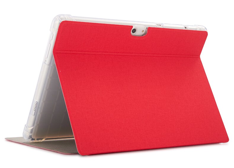 Custodia per Teclast M20 ALLDOCUBE iplay10 pro M5X pro M5 M5X M5XS M5S Maglione Ezpad M5 10.1 "supporto per tavoletta Pc custodia in pelle Pu: stile 1 rosso