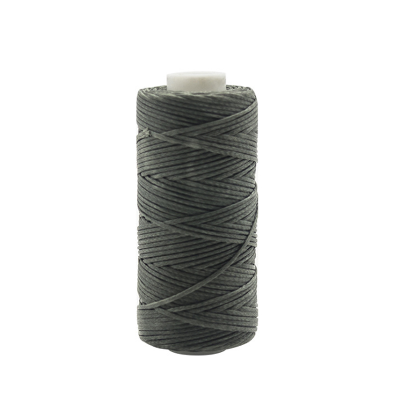 50m 1mm Thickness Waxed Thread For Leather Waxed Cord For DIY Handicraft Tool Hand Stitching Thread Flat Waxed Sewing Line: 17