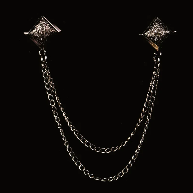 Broche Oiseau Étoile Clip Gland JOLapel Broche, Chemise Imbibée, Broches Vêtements, Accessoires Femme et Homme, ,: Titane plaqué