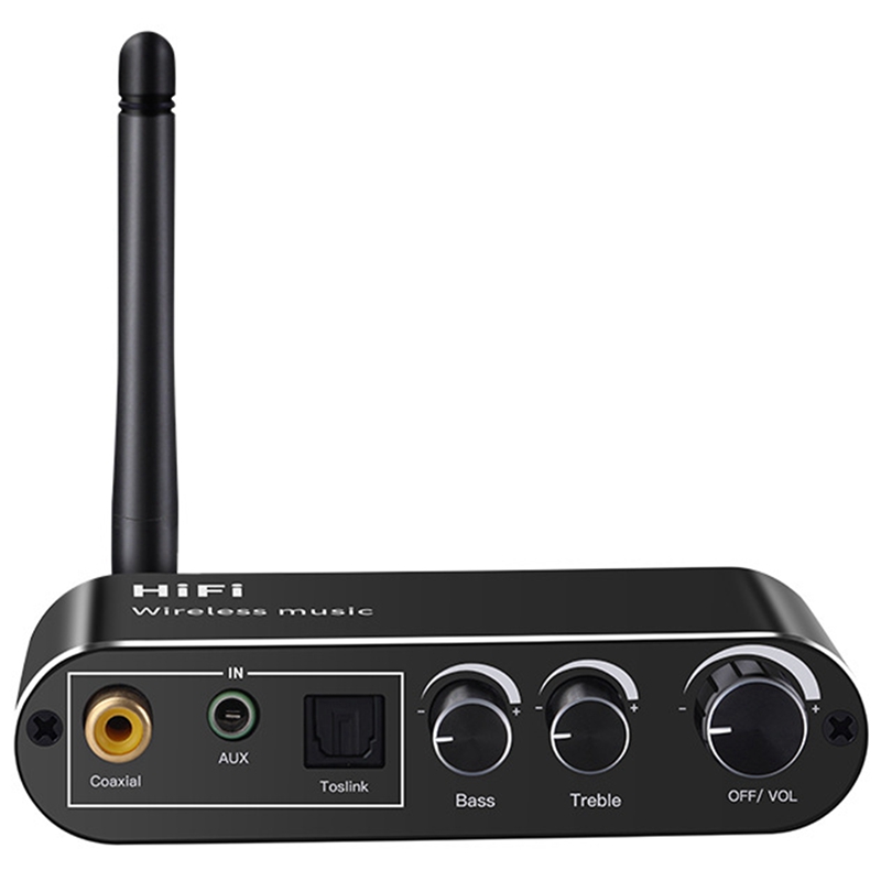 NFC Bluetooth 5.0 Audio Receiver Transmitter Wireless Stereo Bluetooth Audio Adapter NFC 3.5mm AUX RCA Music Sound Car: Default Title