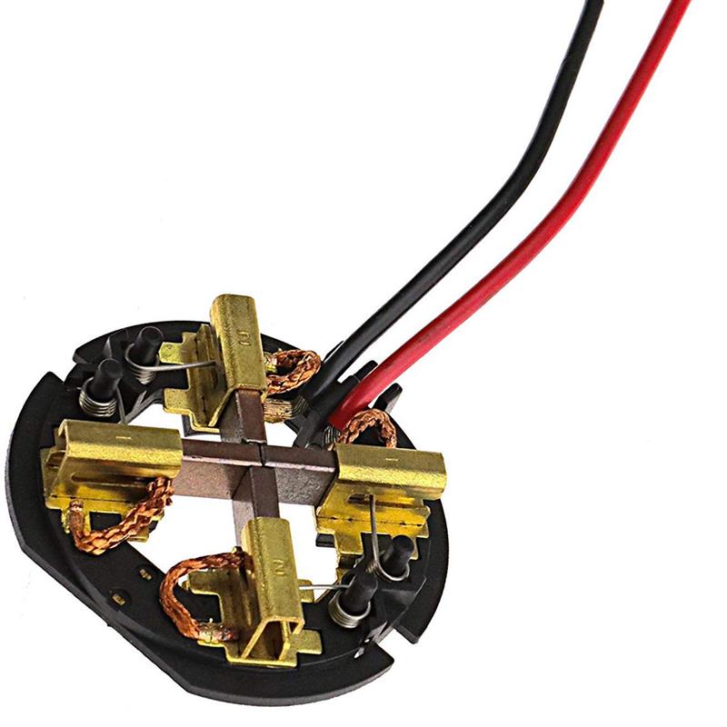 Ensemble de carte de brosse de porte-brosse en carbone Durable pour accessoires de perceuse à percussion et de perceuse à percussion M18 18V M12