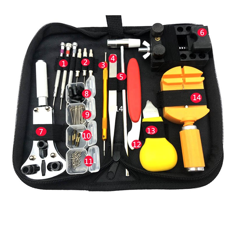 Watch Repair tool Kit Watch Link Pin Remover Case Opener Spring Bar Remover Horlogemaker Gereedschap Repair Tool Kit