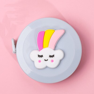 Leuke Mini Meetlint Plezier Cartoon Draagbare Meetlint Multifunctionele Meetinstrument Metingen Lederen Meetlint: YunDuo