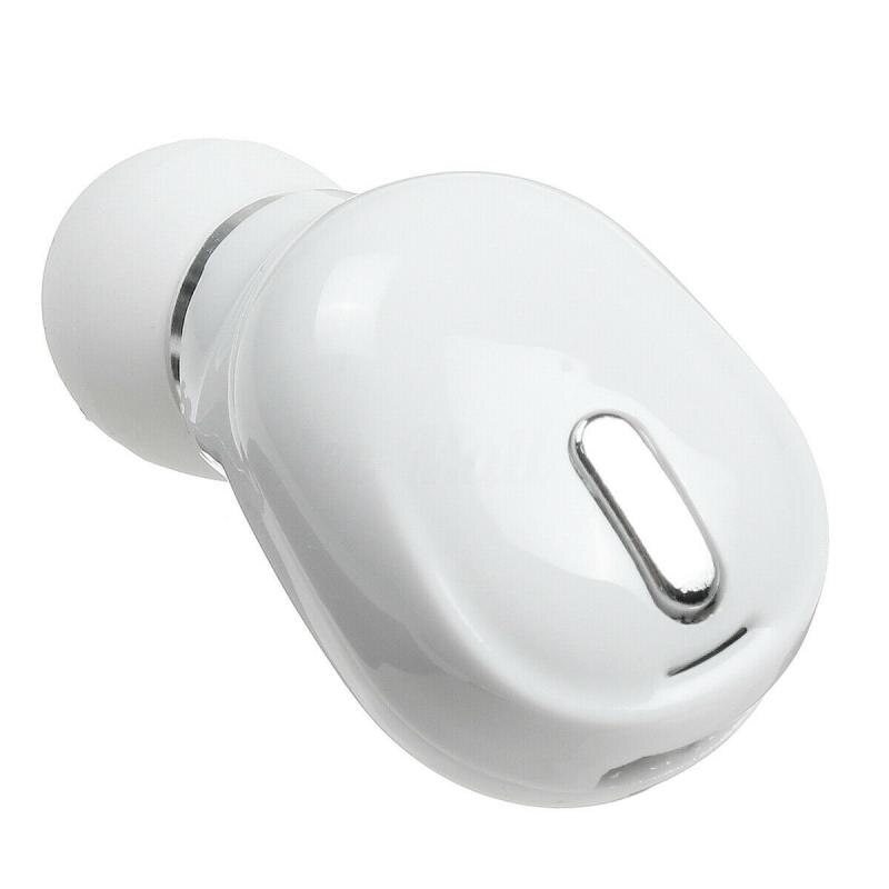 5,0 drahtlose headphons Mini in-Ohr HiFi kabellos Headset Mit Mic Sport Ohrhörer Freihändiger Stereo Klang Kopfhörer Für Alle handys: Weiß