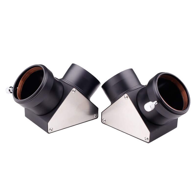 2 Inch Diagonal Mirror 90 Degree Full-Metal Telescope Diagonal Mirror 50.8Mm for Astronomical Telescope Eyepiece