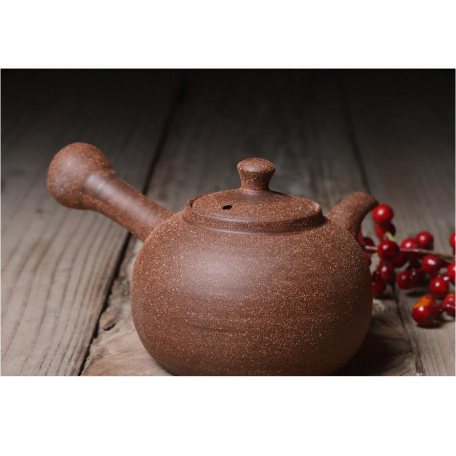 "KingTeaMall" Chaozhou Ceramica di Acqua Bollente Bollitore nei pressi di 530ml Cinese Gongfu Teawares, Teasets, Teatools, Regali
