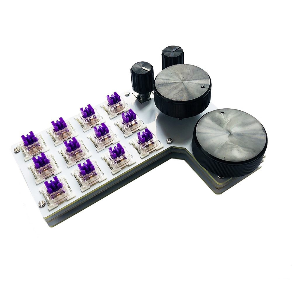 Nvarcher CXT12e4 Vier knöpfe mechanische tastatur PAD kleine tastatur