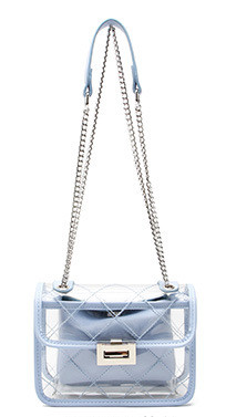Transparente tasche, marken-damentasche, durchsichtige tasche, damenhandtaschen, bolsa feminina, schultertasche, crossbody-tasche, sac main femme: Blau